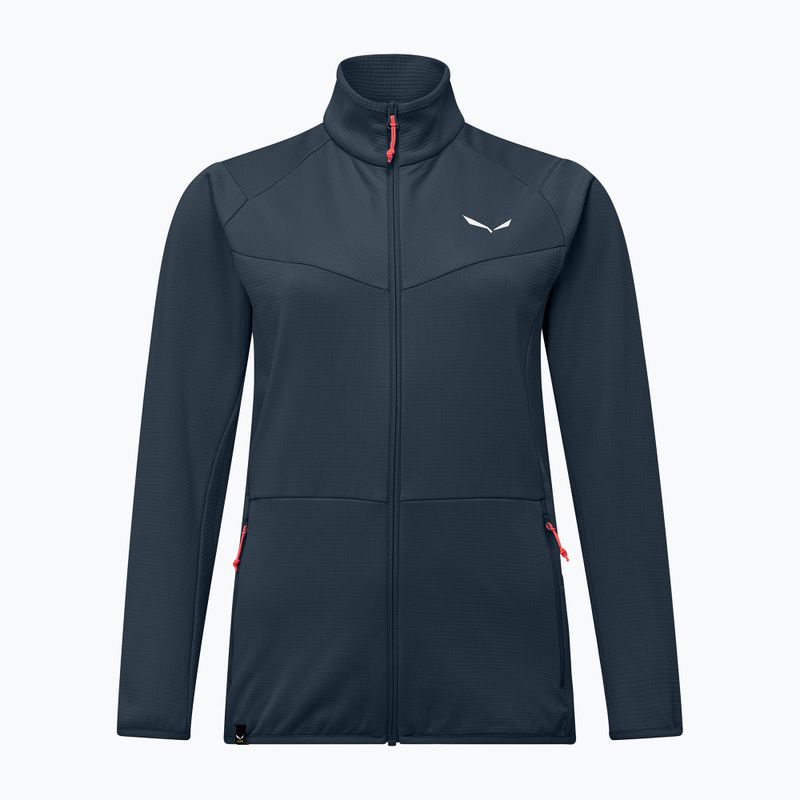 Női túra pulóver Salewa Puez Cammio PL Blueberry