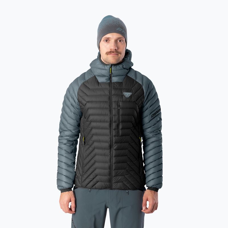 Férfi sífutódzseki Dynafit Radical RDS Down Hooded Jacket cinder/0910