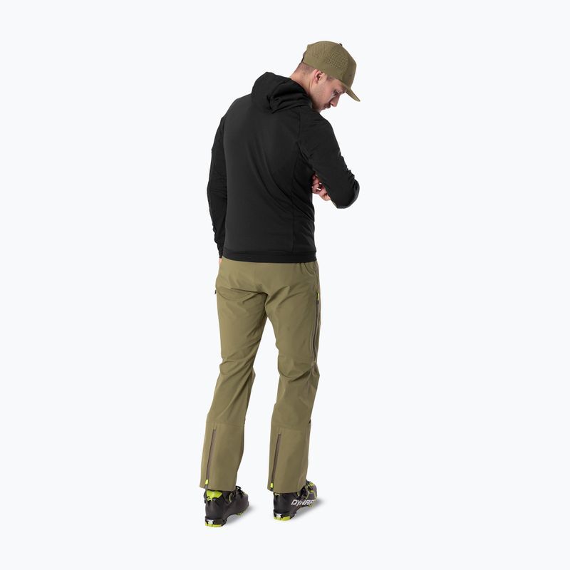 Férfi DYNAFIT Radical Polartec kapucnis túrasí pulóver fekete out 2