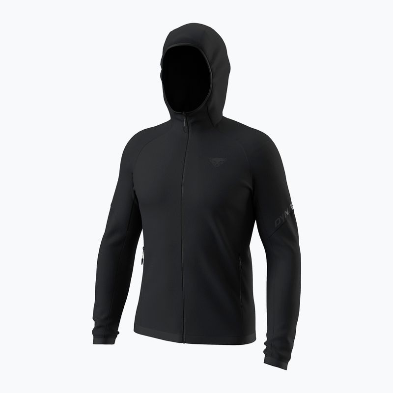 Férfi DYNAFIT Radical Polartec kapucnis túrasí pulóver fekete out 3