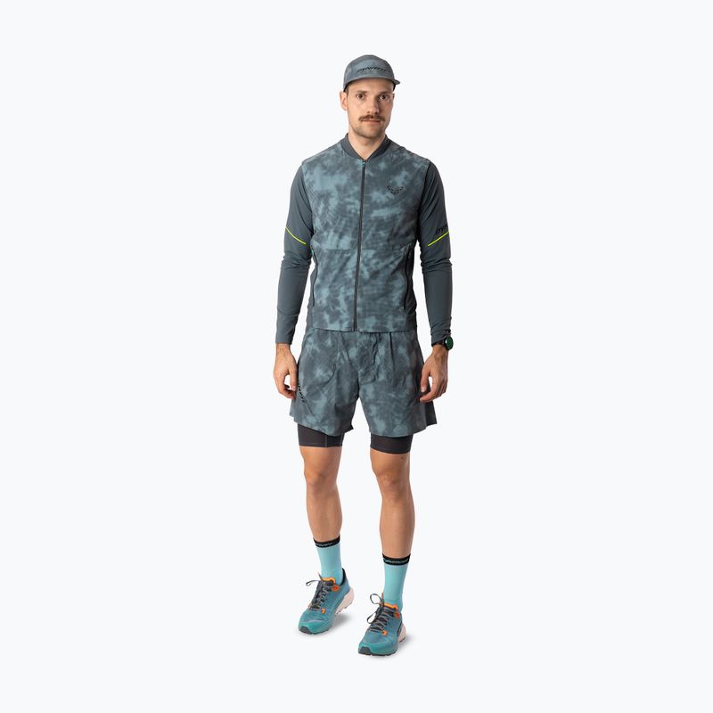 Férfi futó ujjatlan DYNAFIT Trail Reflective Insulation Vest cinder 2