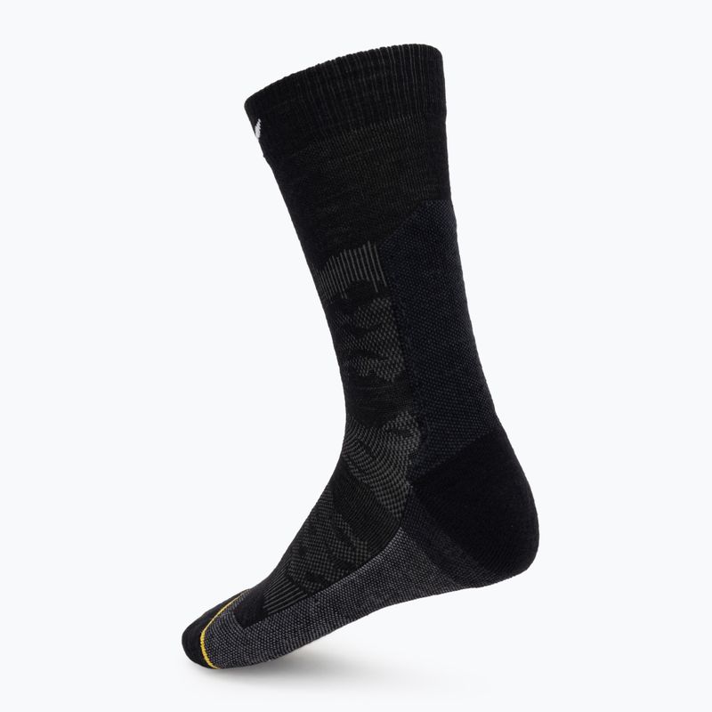 Férfi zokni Salewa Ortles AM Crew black out 2
