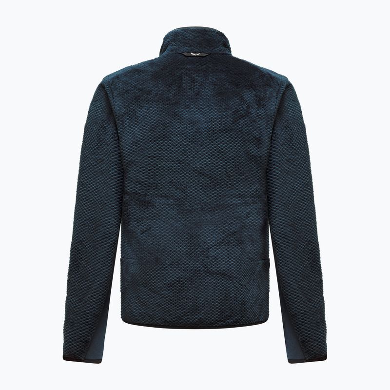 Női túra pulóver Salewa Puez Warm Full Zip blueberry 2