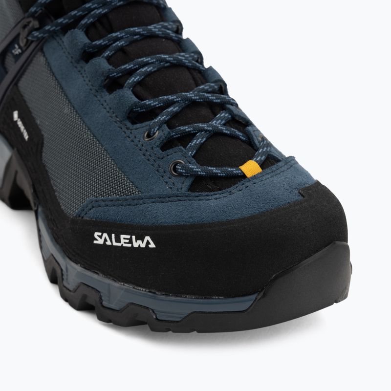Férfi magashegyi cipő Salewa MTN Trainer 3 Tech Mid GTX orion kék/áfonya 7