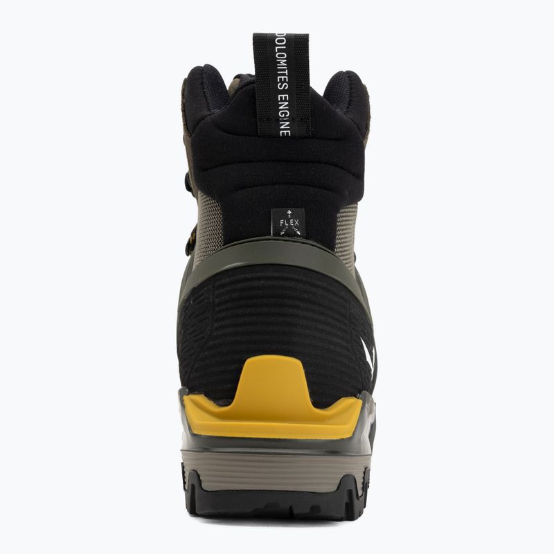 Férfi magashegyi cipő Salewa MTN Trainer 3 Tech Mid GTX fakó zöld/erdei éj 6