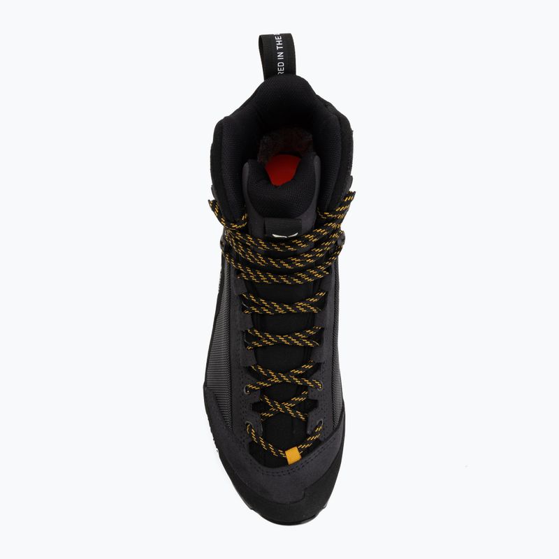 Férfi magashegyi cipő Salewa MTN Trainer 3 Tech Mid GTX fekete/ónix 5