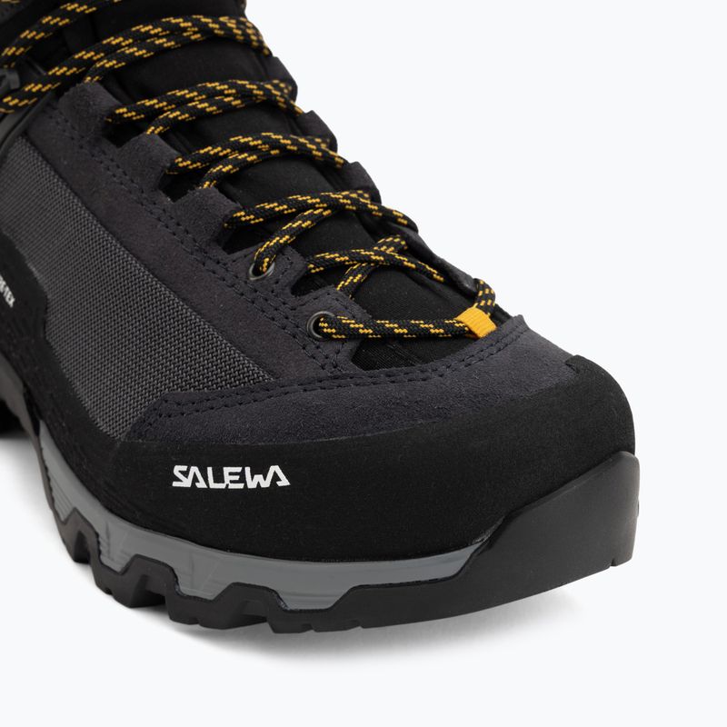 Férfi magashegyi cipő Salewa MTN Trainer 3 Tech Mid GTX fekete/ónix 7