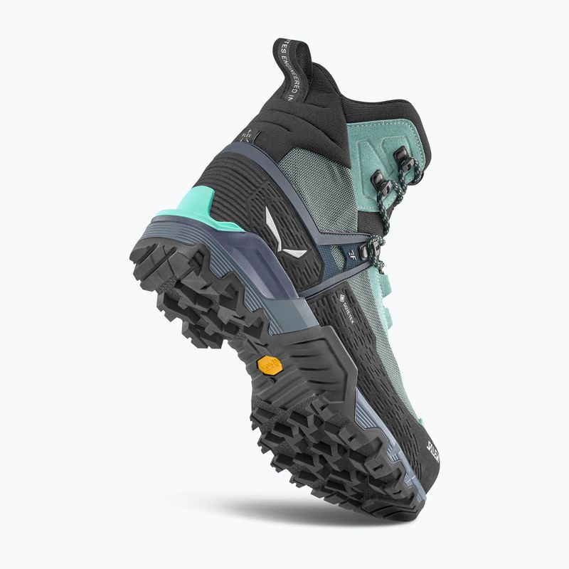 Női magashegyi cipők MTN Trainer 3 Tech Mid GTX willow/orion blue 2