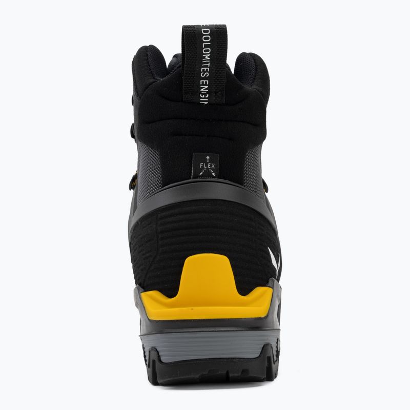 Női magashegyi cipő Salewa MTN Trainer 3 Tech Mid GTX fekete/ónix 6