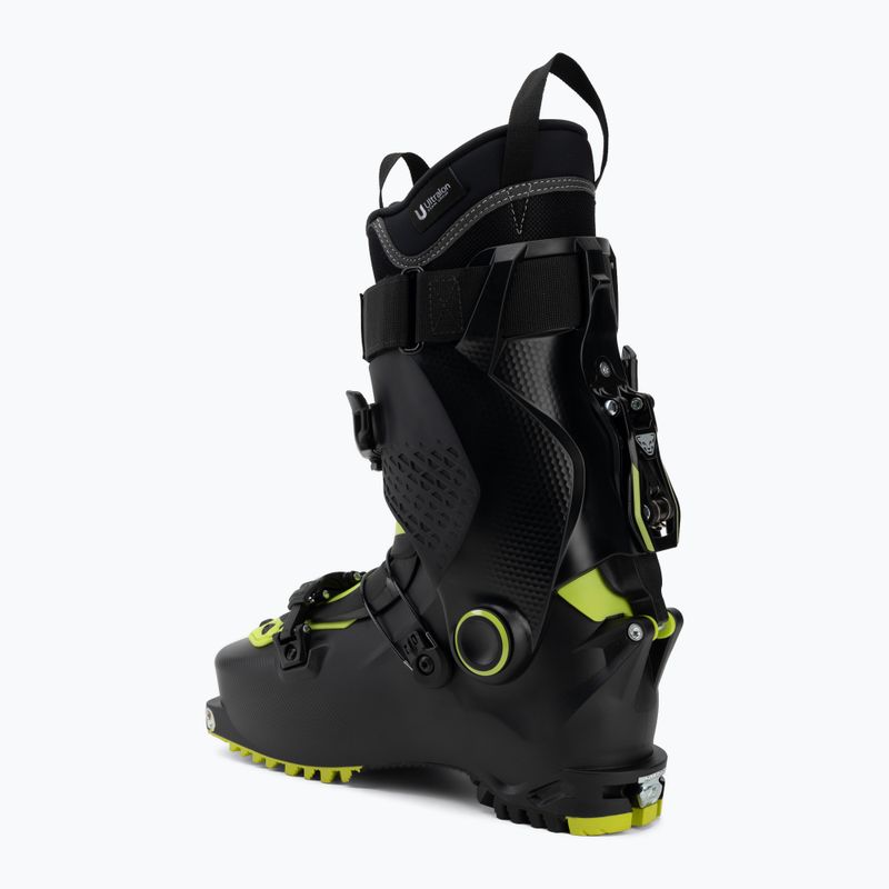 Férfi sítúra cipők DYNAFIT Radical black out/ultra yellow 2