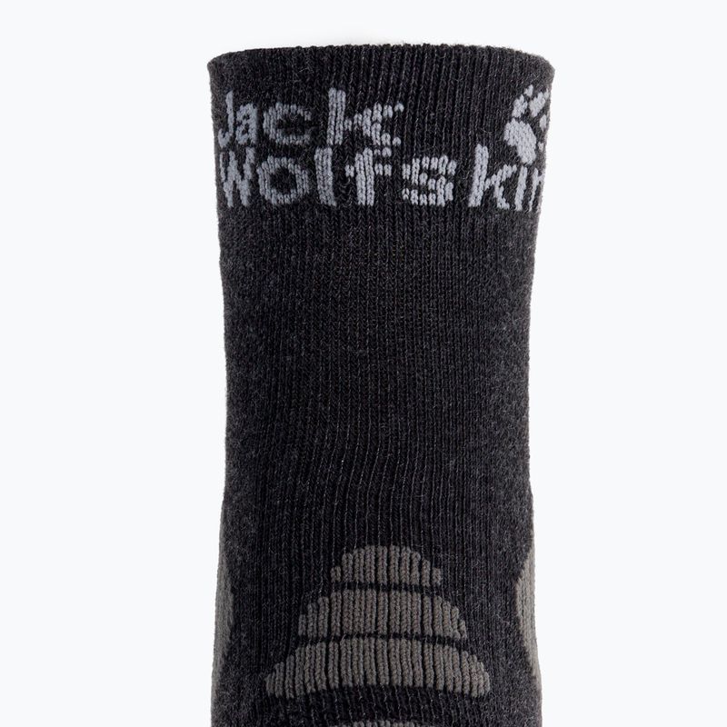 Jack Wolfskin Hiking Pro Classic Cut sötétszürke trekking zokni 1904102_6320_357 3