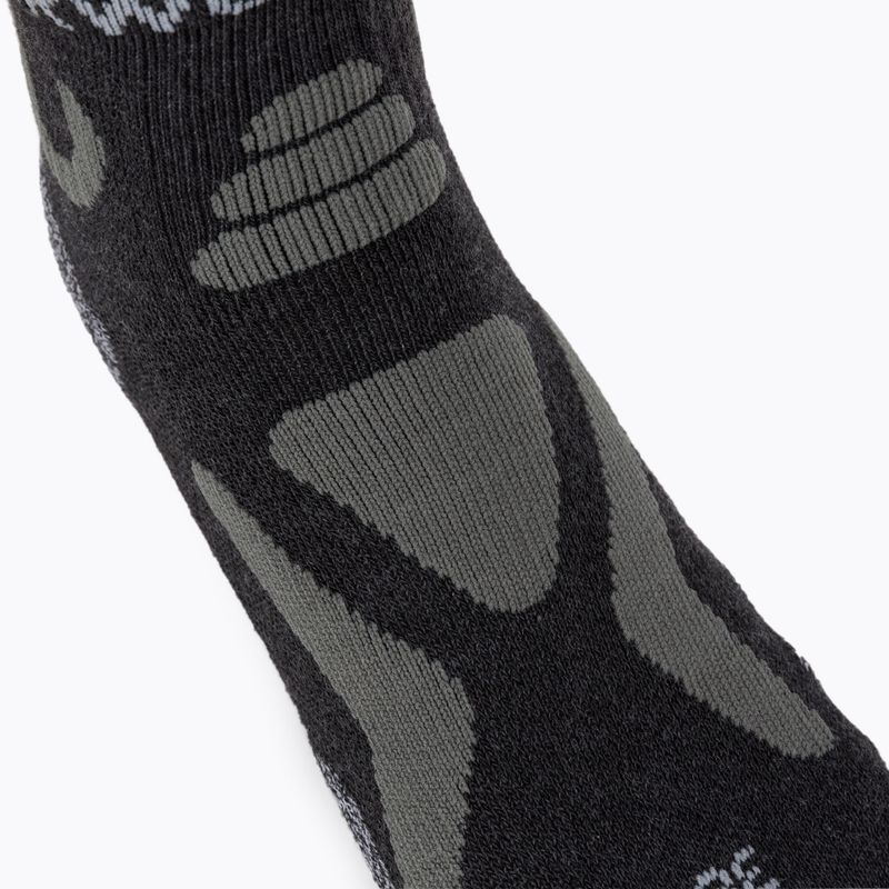 Trekking zokni Jack Wolfskin Hiking Pro Low Cut szürke 1904092_6320_357 3