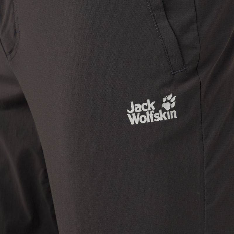 Férfi softshell nadrág Jack Wolfskin Activate Light sötétszürke 1503772 6