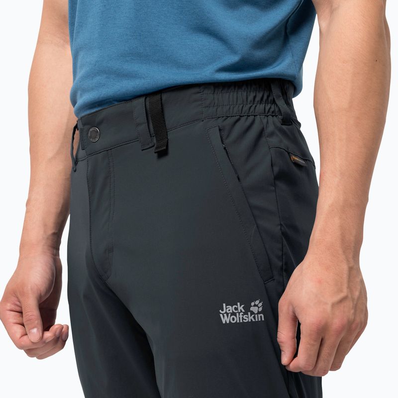Férfi softshell nadrág Jack Wolfskin Activate Light sötétszürke 1503772 3