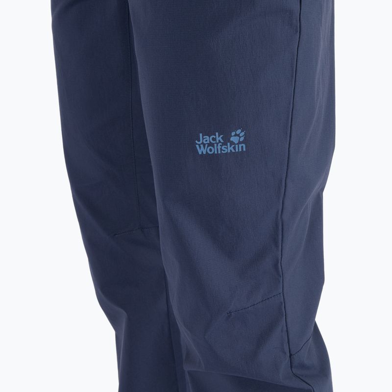Női softshell Jack Wolfskin Activate Light nadrág sötétkék 1503842_1910_034 5