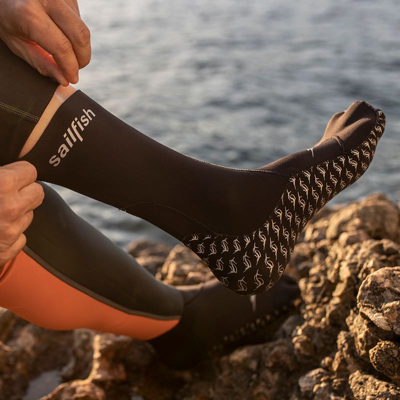 Sailfish neoprén zokni fekete 6