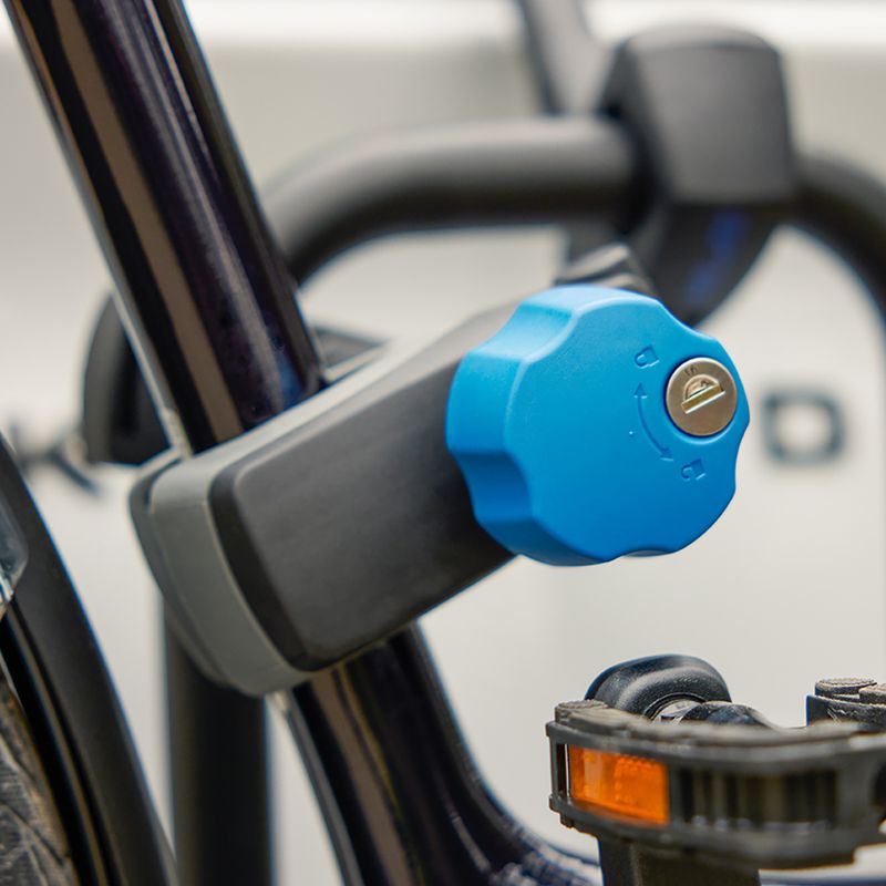 XLC Azura Xtra LED 2Bikes vonóhorog ezüst/fekete 10