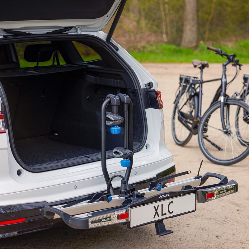 XLC Azura Xtra LED 2Bikes vonóhorog ezüst/fekete 15