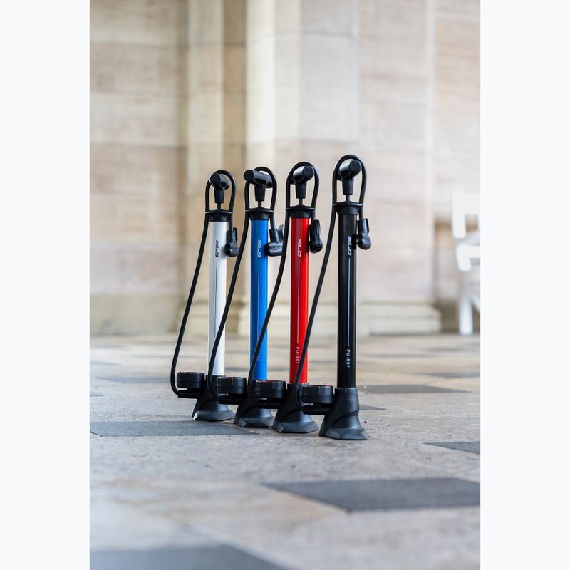 Kerékpár pumpa XLC PU-S07 Delta Classic Floor Pump black 9