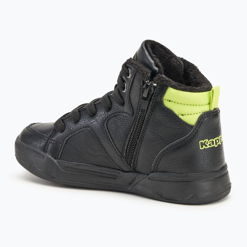 Gyerek cipő Kappa Grafton black/lime 3