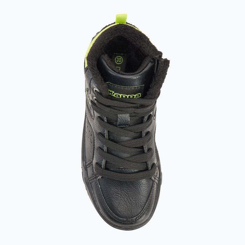 Gyerek cipő Kappa Grafton black/lime 5