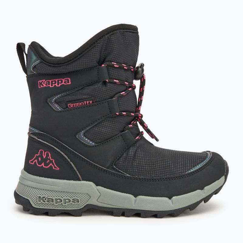 Gyerek hótaposó Kappa Youma Tex black/pink 2