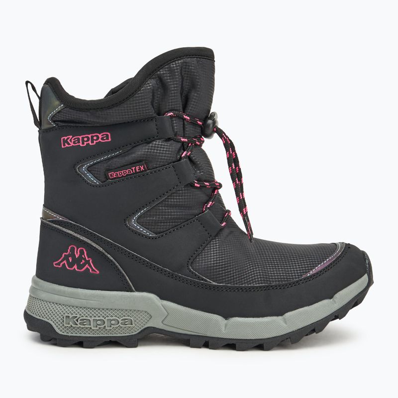 Gyerek hótaposó Kappa Youma Tex 260900T black/pink 2