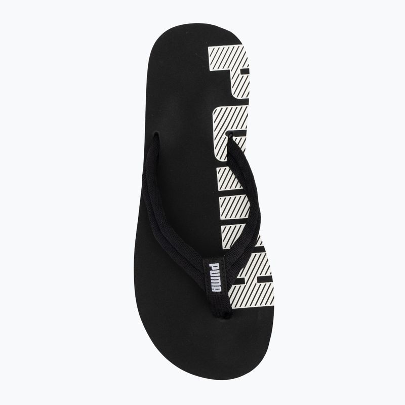 PUMA Epic Flip v2 fekete/fehér flip flopok 5