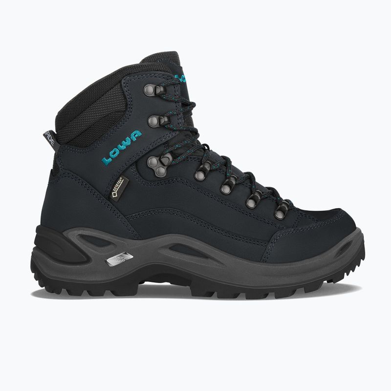 Cipő LOWA Renegade GTX Mid asphalt/turkis 7