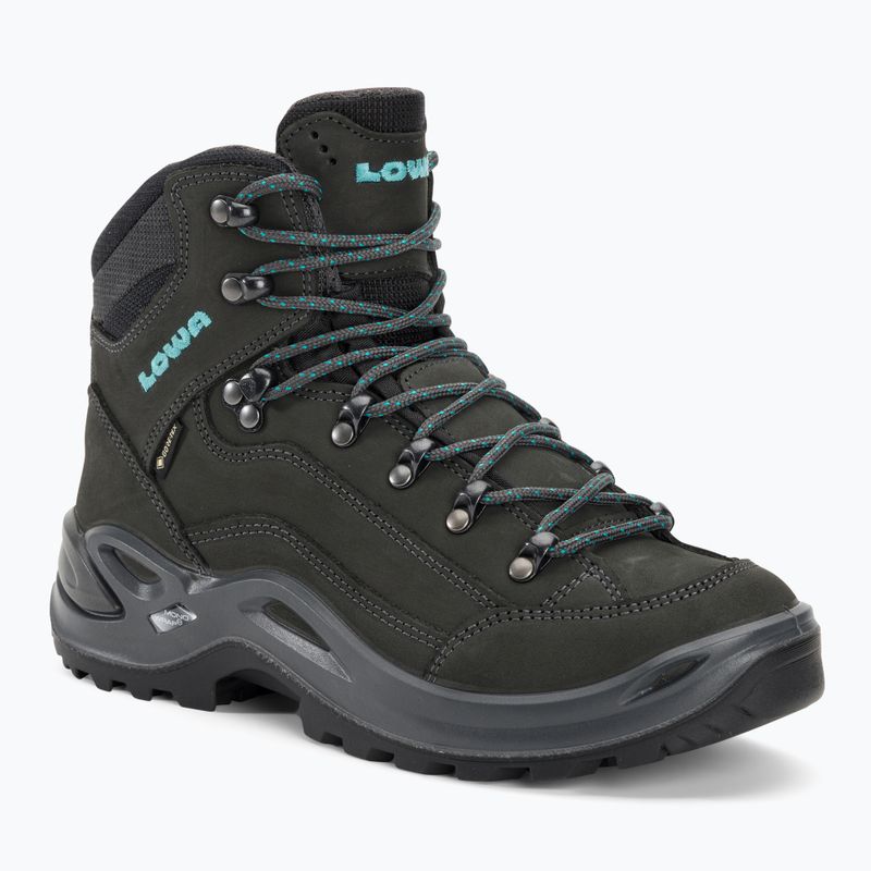 Cipő LOWA Renegade GTX Mid asphalt/turkis