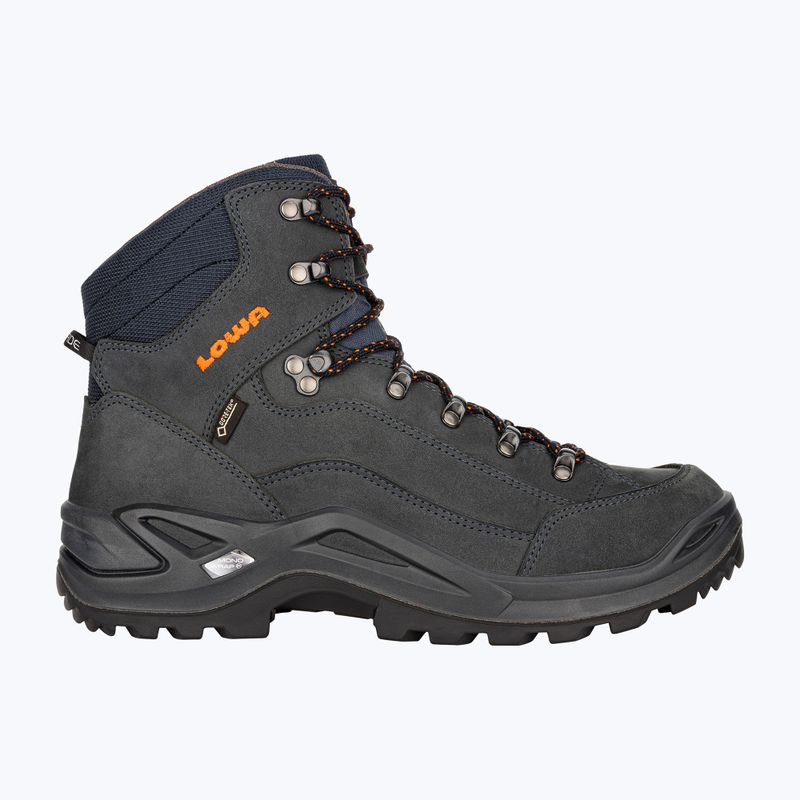 Cipő LOWA Renegade GTX Mid navy/orange 8