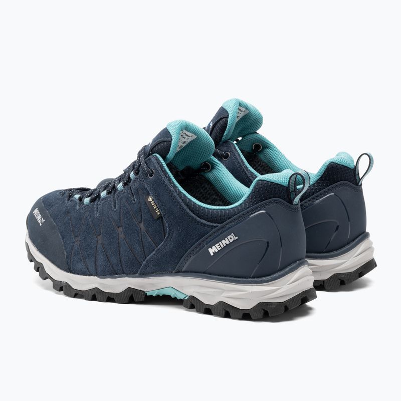 Női túracipő  Meindl Mondello Lady GTX marine/turquoise 3