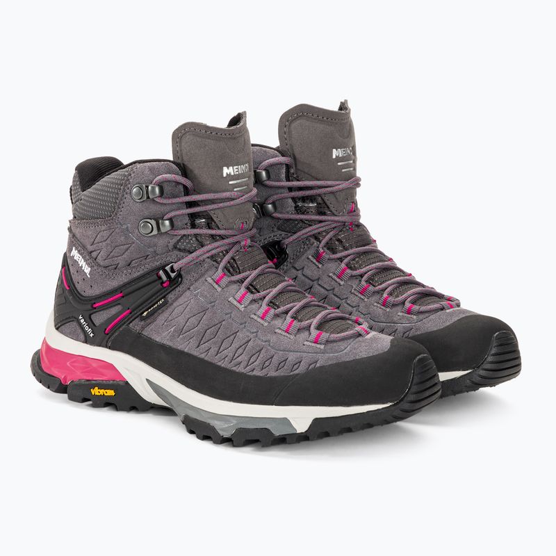 Női túrabakancs Meindl Top Trail Lady Mid GTX szürke/magenta 4