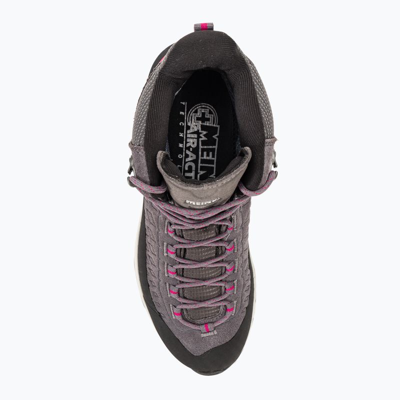 Női túrabakancs Meindl Top Trail Lady Mid GTX szürke/magenta 6
