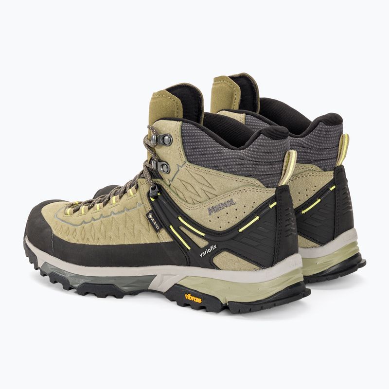 Férfi túrabakancs Meindl Top Trail Mid GTX természet/sárga 3