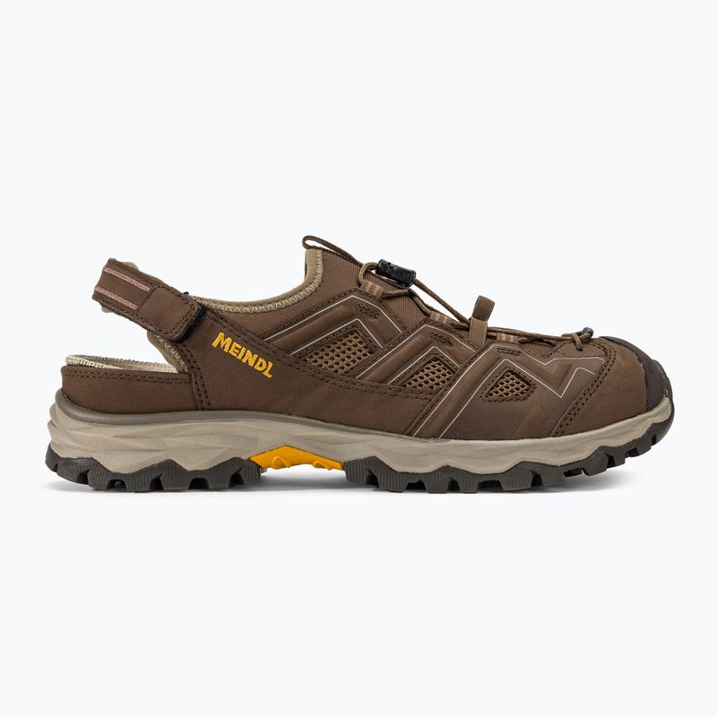 Férfi trekking szandál Meindl Bari - Comfort fit brown/maze 2