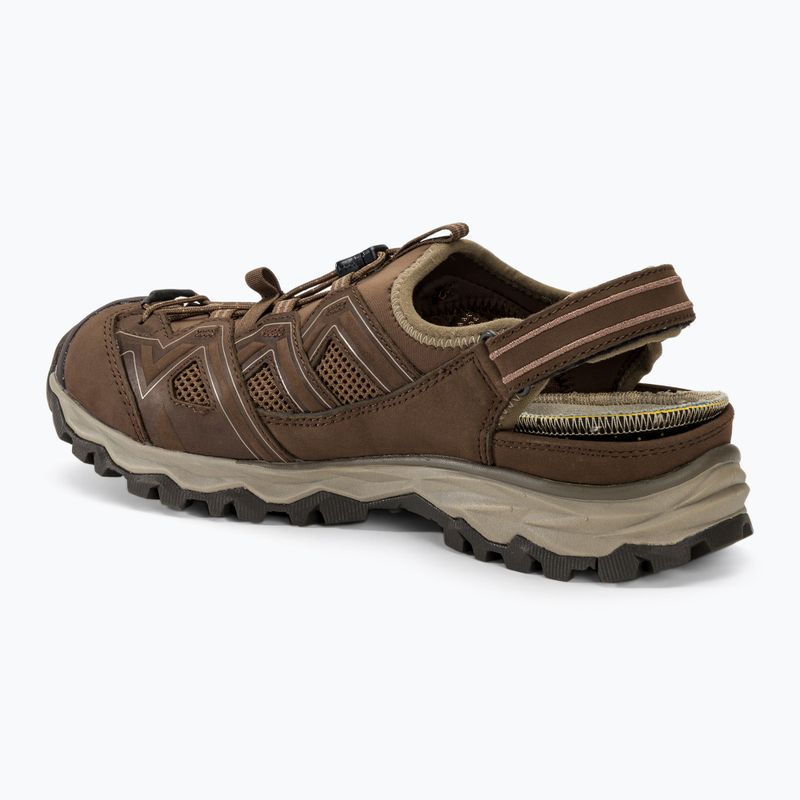Férfi trekking szandál Meindl Bari - Comfort fit brown/maze 3