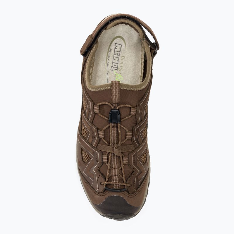 Férfi trekking szandál Meindl Bari - Comfort fit brown/maze 5