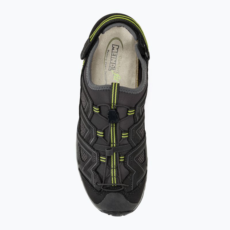 Férfi trekking szandál Meindl Bari - Comfort fit anthracite/lemon 5