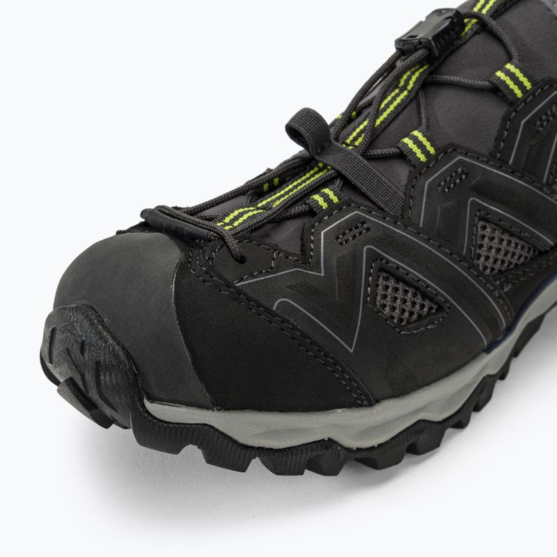 Férfi trekking szandál Meindl Bari - Comfort fit anthracite/lemon 7