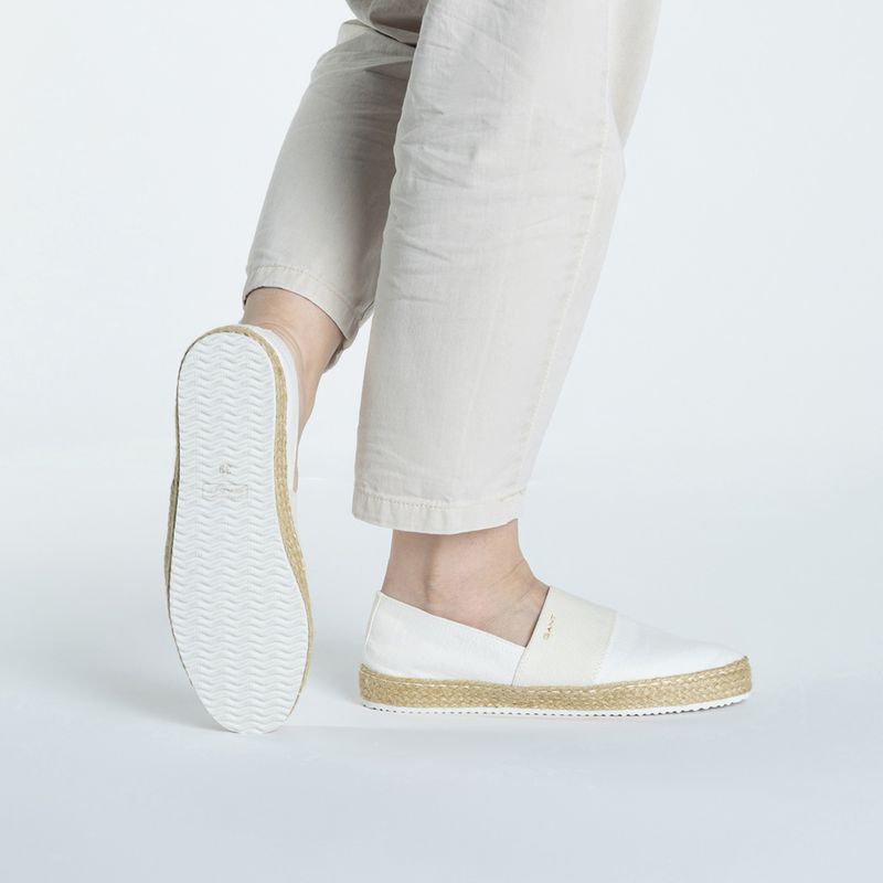 Női cipő GANT Raffiaville off white 2