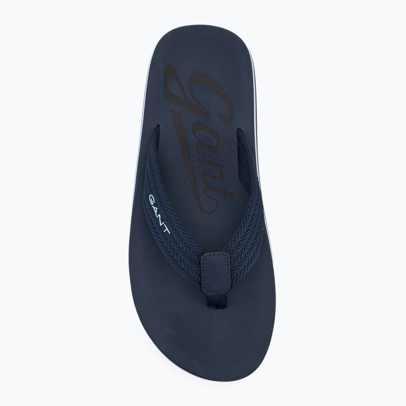 Férfi GANT Brodale marine flip flopok 5