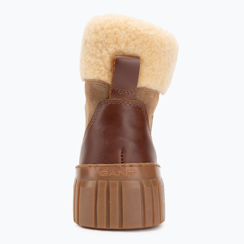 Női csizma GANT Snowmont meleg camel 6