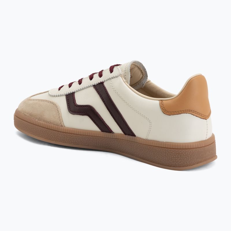 Női cipők GANT Cuzima off white/plum red 3