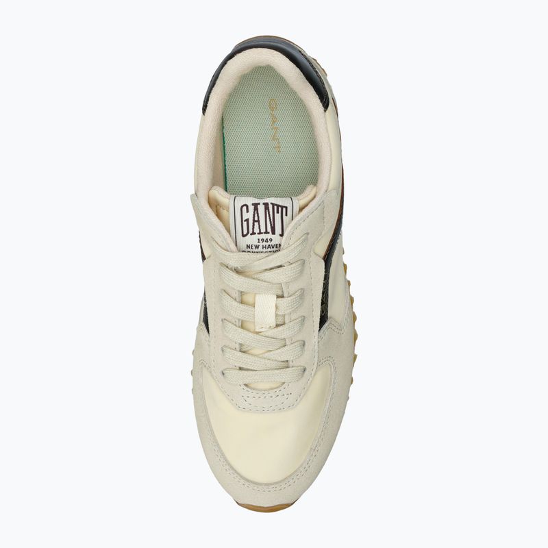 Női cipők GANT Beja beige/dark brown 5