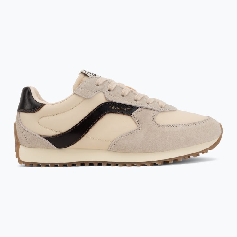 Női cipők GANT Beja beige/dark brown 2