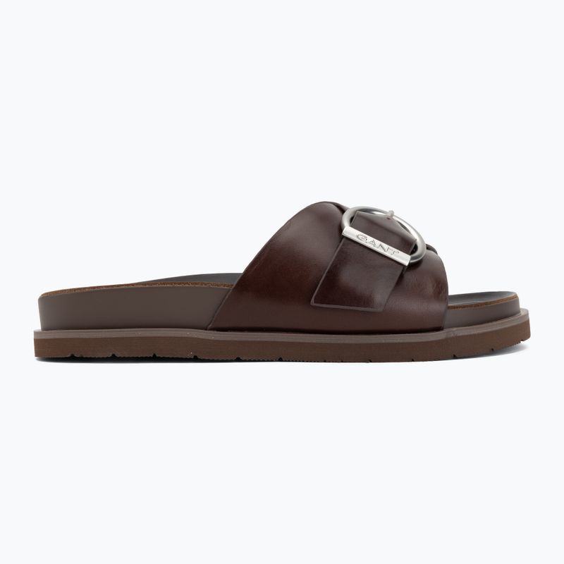 Női papucsok GANT Mardale dark brown 2