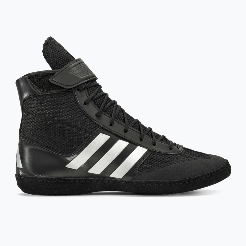 Férfi adidas Combat Speed.5 fekete/ezüst bokszcipő BA8007 2