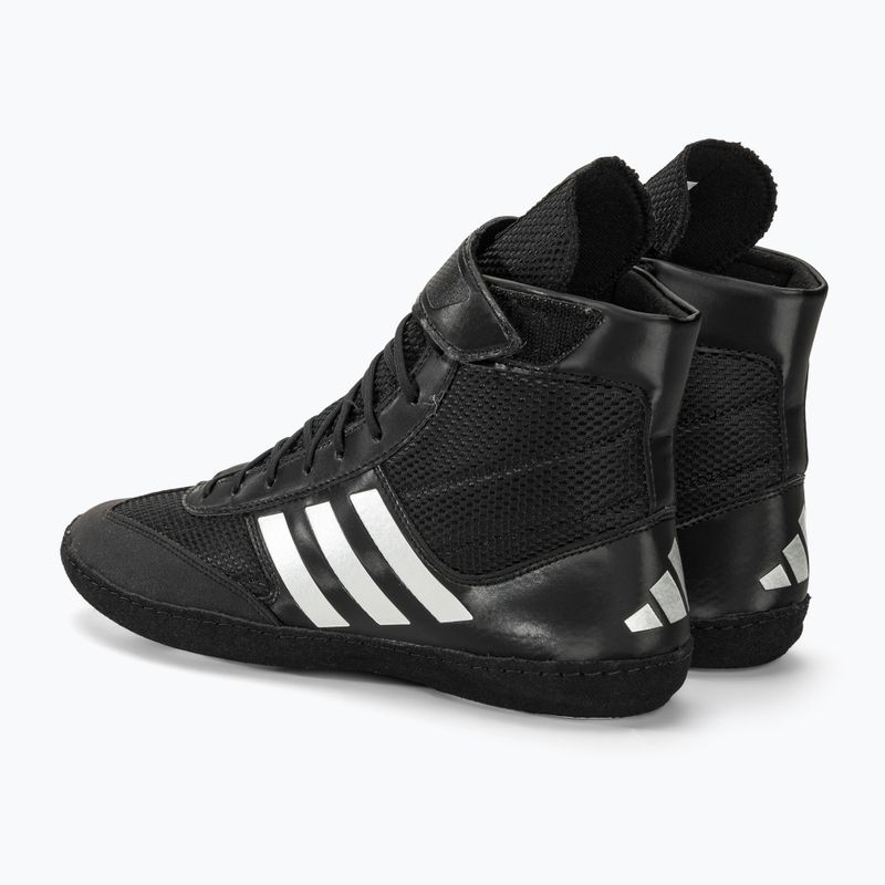 Férfi adidas Combat Speed.5 fekete/ezüst bokszcipő BA8007 3