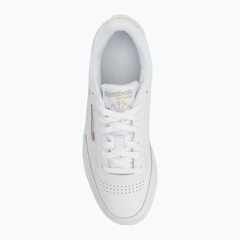 Női cipő Reebok Club C 85 fehér/világosszürke/rágógumi 5